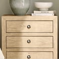 thumbnail image 4 of Set Of Six Lotus Flower MOP Wooden Knobs by Perilla Home, 4 of 11