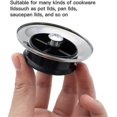 thumbnail image 4 of 6-piece Pot Lid Handle Heat-resistant Knob Stainless Steel Bakelite Lid Knob Replacement Handle Handle Round Universal Household Kitchen Cookware, 4 of 5