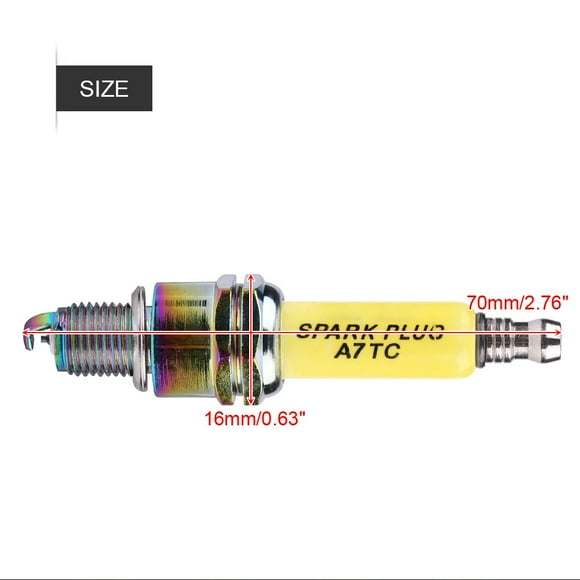 TC Spark Plug,4Pcs Spark Plugs for TC Spark Plug Motorcycle Spark Plug Finest Materials