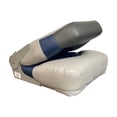 thumbnail image 3 of Boat Seat, Mid Back, Fold Down, Tracker Style 1011-ALDC Marble/Navy/Charcoal, 3 of 4