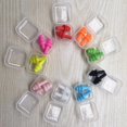 thumbnail image 1 of Tapones para los oídos para dormir Cancelación de ruido Paquete de 9 Tapones para los oídos de silicona reutilizables de colores aleatorios Bloqueo de sonido Tapones para los oídos con reduc, 1 of 5