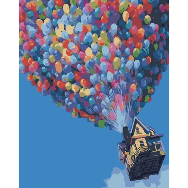 Taladro diamante pintura (DE0387) 5D DIY globo completo punto de cruz bordado mosaico 50x70cm Hugtrwg Para estrenar