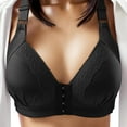 thumbnail image 2 of Sngxgn Wireless Bra with S upport, Lightly Lined No Spillage Seamless T-Shirt Bra(Black,42), 2 of 4