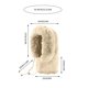 thumbnail image 3 of Gorro de punto 3 en 1 con bufanda y mascarilla, pasamontañas de invierno 3 en 1 con forro polar, resistente al viento y cálido para mujer., 3 of 7