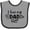 Heather and Black, variant on Inktastic I Love My Dad with Hearts Boys or Girls Baby Bib