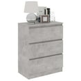 thumbnail image 3 of Charmma Buffet Cabinet Concrete Gray 23.6"x13.2"x29.9" Chipboard, 3 of 6