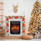 thumbnail image 4 of Rapeiae Simulation Flowers Rattan Wall Hanging Home Decoration Holly Leaves Red Berries Christmas Mood Decoration Simulation Christmas Rattan, 4 of 6