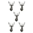 thumbnail image 3 of Youkk Personalized Home Style 3D Mirror Wall Stickers For Creating Unique Decor Self Adhesive Living Space black XXL 5Set, 3 of 6