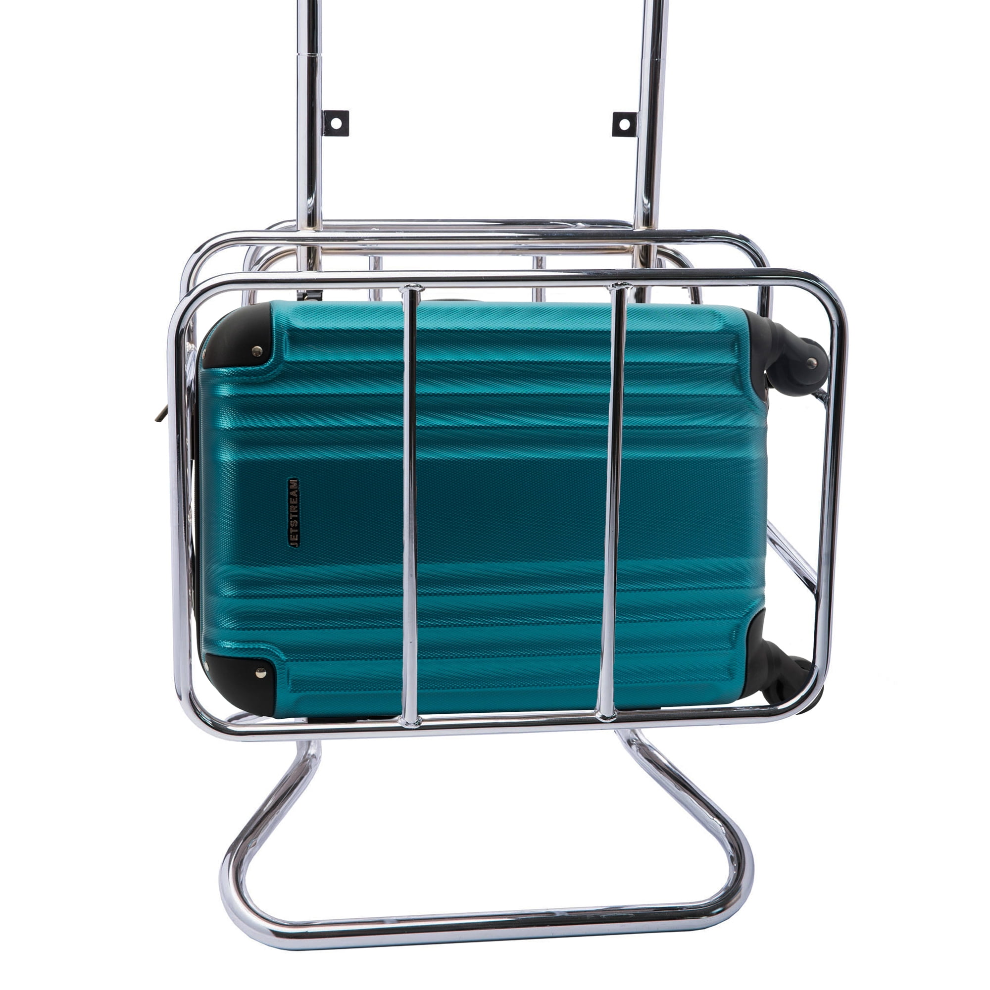 Jetstream 20-inch Hardside Rolling Spinner Carry On Luggage, Teal