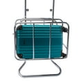 thumbnail image 3 of Jetstream 20-inch Hardside Rolling Spinner Carry On Luggage, Teal, 3 of 16