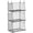 Black-3-Pack 13.9*11*28.9inch, variant on Hanging Laundry Organizer Black 3-Pack 13.9*11*28.9inch, Over Washer and Dryer Shelves Closet Storage