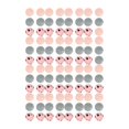 thumbnail image 1 of KLKCMS Perles Entretoises de Rocaille avec Accessoires Outils Cuir PU Pompon Corde Perlée Silicone Rose, 1 of 6