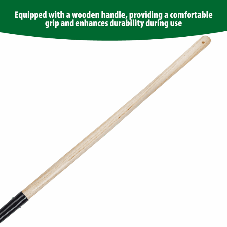 Expert Gardener Round-Point Shovel with Wood Handle photo 4