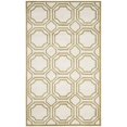 thumbnail image 1 of Safavieh Amherst Collection AMT411A Ivory and Light Green Indoor,  Outdoor Area Rug (6' x 9'), 1 of 3