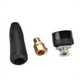 thumbnail image 2 of Peahefy Cable Connector, Welding Cable Connector,1Pcs DKJ Series European Style Welding Cable Rapid Connector Quick Fitting Adapter, 2 of 8