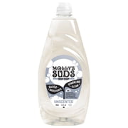 Molly's Suds Liquid Dish Soap | Simple Ingredients | Extra Scrubbing Power | Fragrance Free, 24 oz