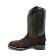 thumbnail image 2 of The Western Shops Men's Western Cowboy Boots – Square Toe, Genuine Leather, Side Zipper, Durable Rubber Heel, 2 of 4