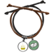 thumbnail image 1 of Universo monstruo alienígena criatura verde Pulsera Cuerda Mano Cadena Cuero Dinero Pulsera Unbranded M, 1 of 2