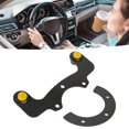 thumbnail image 4 of External Horn Button Kits, Easy Installation Carbon Fiber Steering Wheel External Button Long Service Life  For 6  Steering Wheel Yellow, 4 of 8