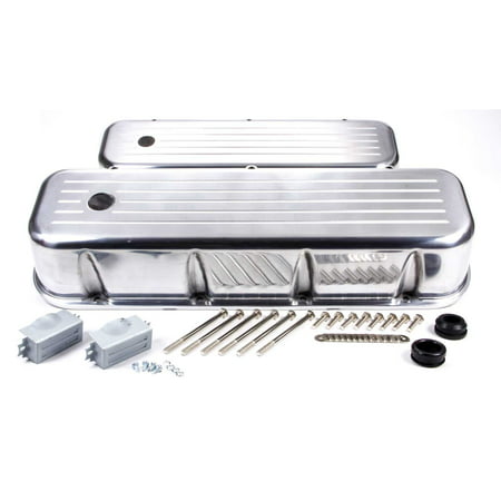 RACING POWER CO-PACKAGED Aluminum Valve Covers -Tall Big Block Chevy P/N