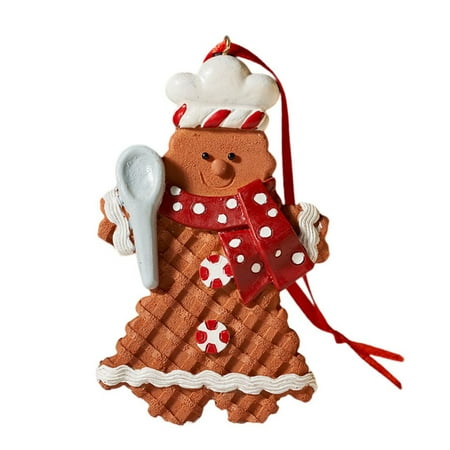 

Pnellth Christmas Ornament Cartoon Design Snowflake Multi-style Fine Workmanship Fade Resistant Festive Decoration Accessory Doll Pendants Xmas Tree Hanging Ornaments for Party