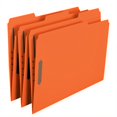 thumbnail image 3 of Smead Fastener File Folder, 2 Fasteners, Reinforced 1/3-Cut Tab, Letter Size, Orange, 50 per Box (12540), 3 of 5