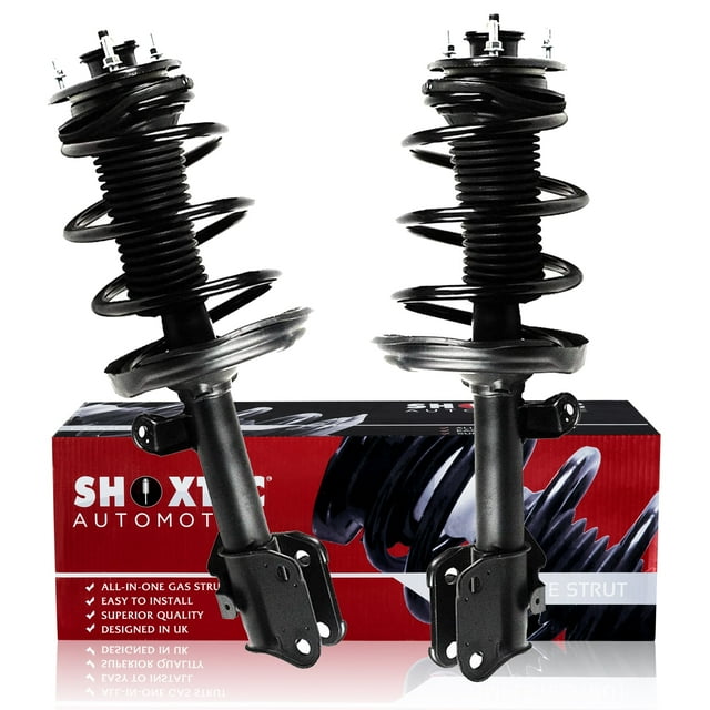 Shoxtec Front Complete Strut Assembly for 2006-2014 Honda Ridgeline AWD Only; Coil Spring Shock Absorber Repl. part no. 1331634