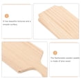 thumbnail image 4 of Handicraft Paddle Practical Hanging Ornament Wooden Paddle Decor Painting Paddle, 4 of 9