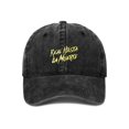 thumbnail image 2 of Gorra de béisbol Real Hasta La Muerte Gorras unisex ajustables, 2 of 5