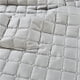 thumbnail image 3 of Funda nórdica acogedora de 190 x 80 cm, sábana y paño de cama con orificio facial para masajes y Gris, 3 of 9