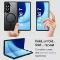 thumbnail image 2 of GAOBAO Magnetic for Samsung Galaxy Z Fold 7 Case, Hinge Protection, Shockproof Translucent Slim Phone Case for Samsung Z Fold 7, Clear, 2 of 7