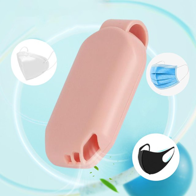 USB Recargable Ventidor Proteger Accesorios de Maquilje Usable Purificador Ventidor Eléctrica Ventidor para Rosado Baoblaze Ventilador de la cubierta de la cara