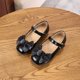 thumbnail image 5 of Zapatos planos de princesa para niñas de primavera y otoño, bonitos zapatos de una sola capa con lazo, zapatos de cuero con suela blanda para niñas pequeñas, 5 of 6