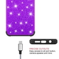 thumbnail image 5 of SOATUTO For Samsung S10 Case Heavy Duty Full-Body Defender Protective Bling Glitter Sparkle Hard Armor Hybrid Silicone Rubber Bumper Shockproof Case for Samsung Galaxy S10 6.1inch - Purple+Black, 5 of 6