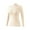 Beige, variant on Wlynlyn Thermal Underwear Tops for Women Slim Fitted Turtleneck Soft Long Sleeve Lightweight Base Layer Shirts
