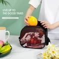 thumbnail image 2 of Hazbin Hotel Lunch Bag Cooler Bag Portable Meal Holder Shoulder Bag Zipper Insulated Lunch Box Tote Bag, 2 of 8