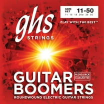 GHS Strings GBM Guitar Boomers, Nickel-Plated Electric Guitar Strings, Medium (.011-.050)