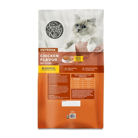 SPECIAL KITTY OUTDOOR FORMULA DRY CAT FOOD, 44 LB BAG