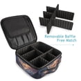 thumbnail image 4 of FORMRS Travel Makeup Bag Large Capacity Train Case Cosmetic Organizer with Adjustable Dividers, Ethereal Mountain, 4 of 8