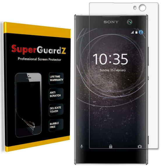 [8-Pack] For Sony Xperia XA2 SuperGuardZ Screen Protector, Ultra Clear, Anti-Scratch, Anti-Bubble