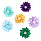 thumbnail image 5 of 30 Uds. De lazos para el pelo con flores multicolores para mascotas, accesorios de aseo para gatos, perros medianos y pequeños, 5 of 12