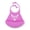 Pink, variant on Primo Passi Silicone Baby Bib with Food Catcher, Waterproof Feeding Bib, Pink Necklace