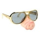 thumbnail image 5 of Divertido brillo dólar estadounidense gafas disfraz dinero fiesta festiva vestido de lujo , , 15x7cm, 5 of 6