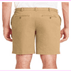Izod Men's Flat Front Bottom And Zip Closure Short 32W/Pale Khaki