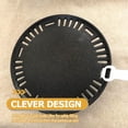 thumbnail image 3 of Bandeja para asar para horno Herramienta para quitar rejilla Rejilla de placa calefactora Acero inoxidable, 3 of 6