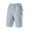 Gray, variant on WXLWZYWL Mens Sports Shorts Pro Stretch Sports Shorts LV817-Elasticated Waistband Casual Wear Activewear Performance Woven 9" Shorts with Zip up side pockets