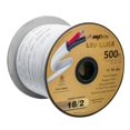 thumbnail image 1 of Câble LED Basse Tension 500 Pi. 18AWG, 2 Conducteurs, Adapté Extérieur, Fil de Haut-Parleur Mural Certifié UL Classe 2, Résistant au Soleil, 1 of 1