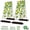 Steel Black, variant on Cucumber Trellis, 2 Pack Foldable A Frame Trellis for Raised Bed Climbing Plants, Vegetables, Includes Plant Support Clips, Twist Ties, Plastic Ties- Made from PVC-Coated Steel