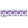 thumbnail image 3 of Floral Upholstery Fabric by the Yard, Lilac Pattern with Blooming Cartoon Petals Geometric Shapes Abstract Illustration, Decorative Fabric for DIY and Home Accents, Multicolor by Ambesonne, 3 of 5
