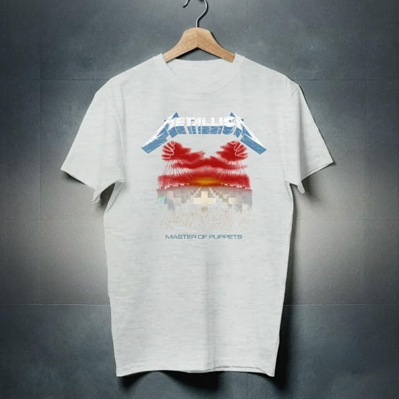 Thrash Metal Album Tribute Shirt, Master Strings Inspired Graphic Tee, 80s Band Era Fan T-shirt, Vintage Rock Tour Style Top-TH10339